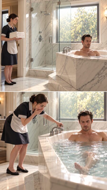 สาวใช้สาวคนหนึ่งถูกบังคับให้มาดูแลหัวหน้ามาเฟียที่เป็นอัมพาต และเธอก็ยอมรับงานนี้เพียงเพราะต้องการเงิน แต่วันหนึ่ง ขณะที่เธอกำลังช่วยเขาอาบน้ำ เธอเผลอมองลงไปและสังเกตเห็นบางอย่างในน้ำ จนมือของเธอสั่นขึ้นมา